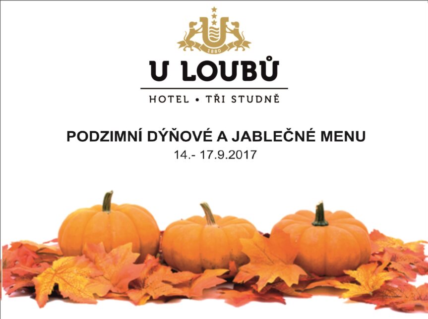 Podzimní dýňové a jablečné menu