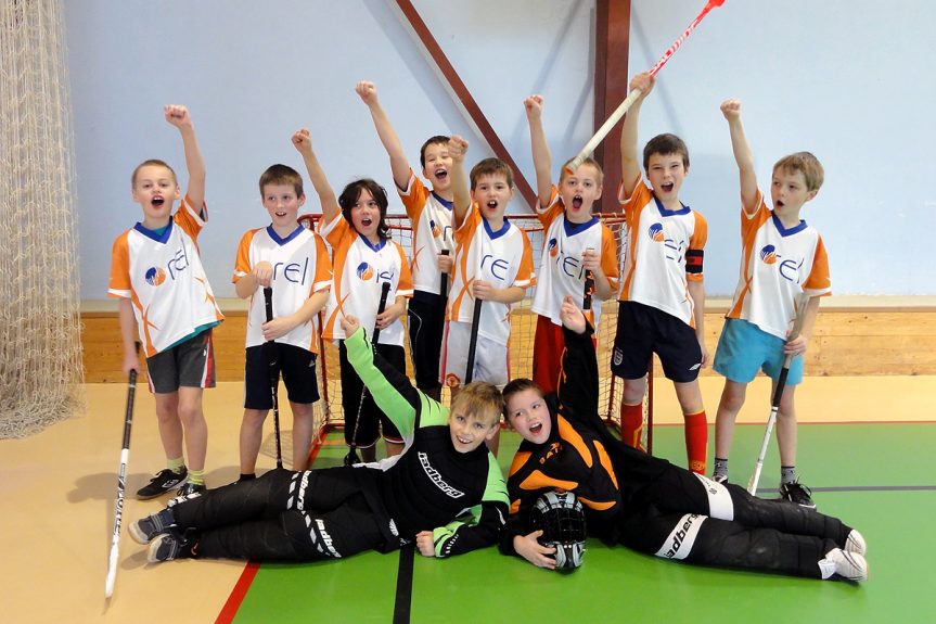 Orelská Florbalová Liga – Elévové, domácí turnaj (9. 12. 2017)
