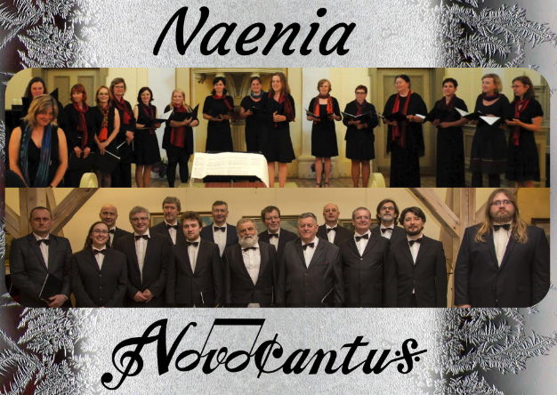 Novoroční benefiční koncert: Naenia a Novocantus