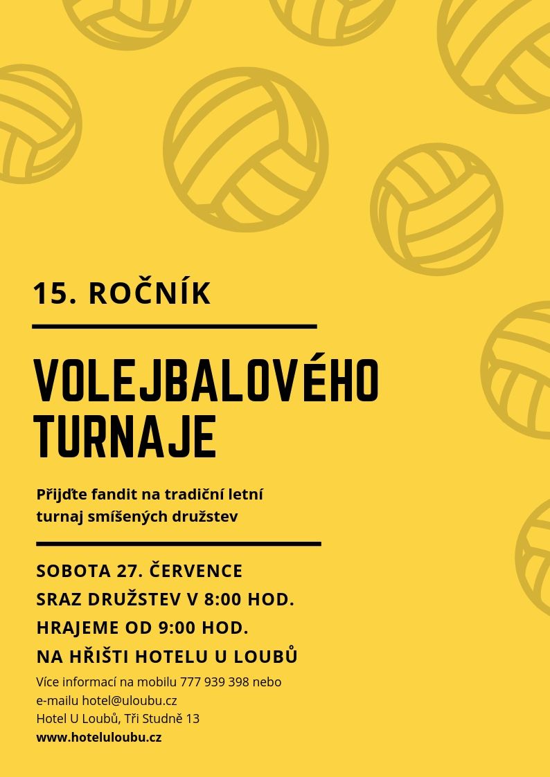 volejbalový turnaj