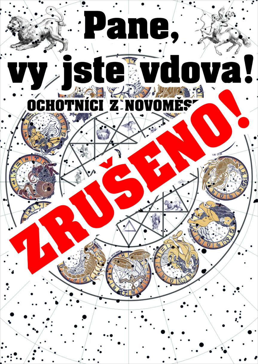 Divadelní představení Pane, vy jste vdova!