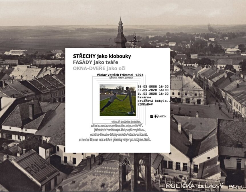 ZRUŠENO – Střechy jako klobouky, fasády jako tváře, okna–dveře jako oči