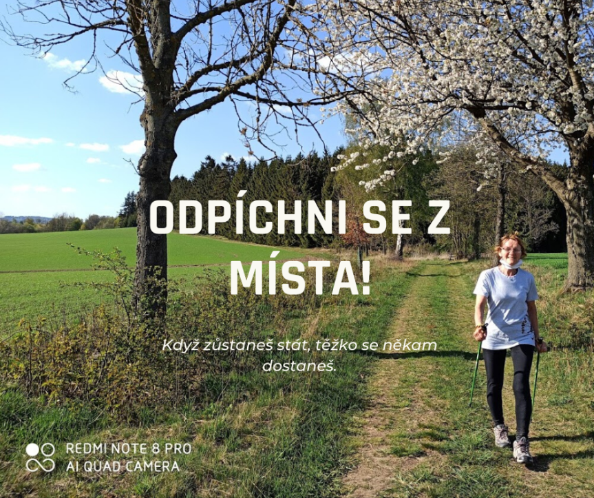 Kurz Nordic Walking pro neználky 4h – červen 2020