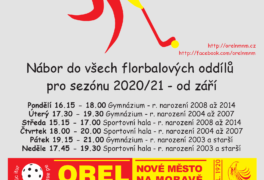 Florbalový NÁBOR – na všech trénincích mládeže