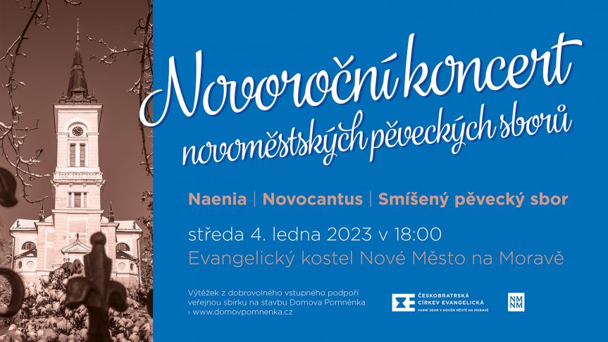Novoroční koncert novoměstských pěveckých sborů