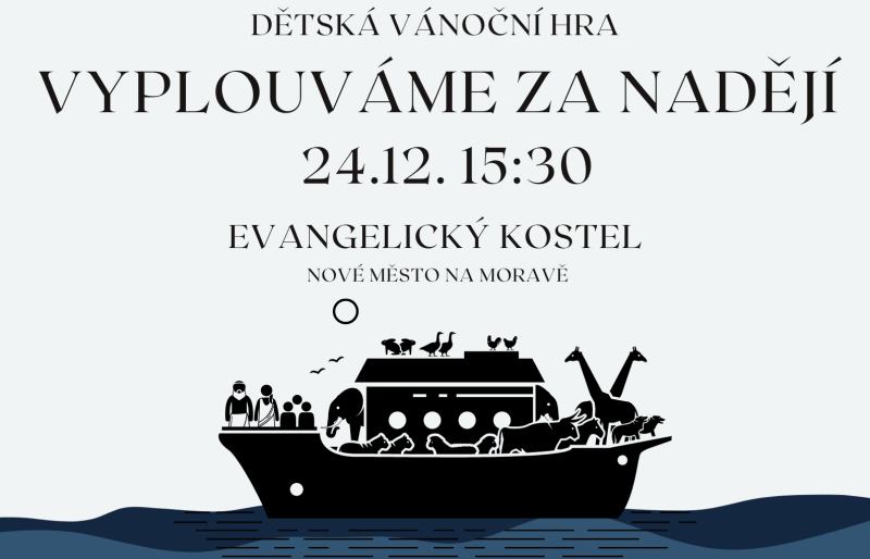 Dětská vánoční hra: Vyplouváme za nadějí