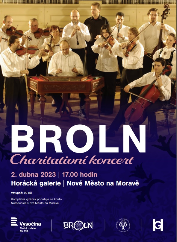 BROLN – Charitativní koncert pro novoměstskou nemocnici