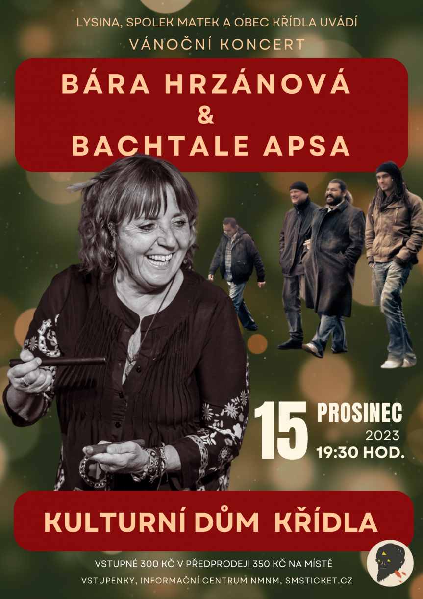 Bára Hrzánová & Bachtale Apsa – vánoční koncert 2023