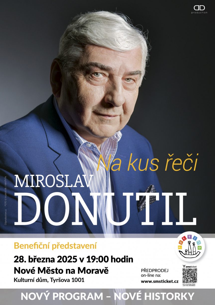 Miroslav Donutil – benefiční talk show Na kus řeči