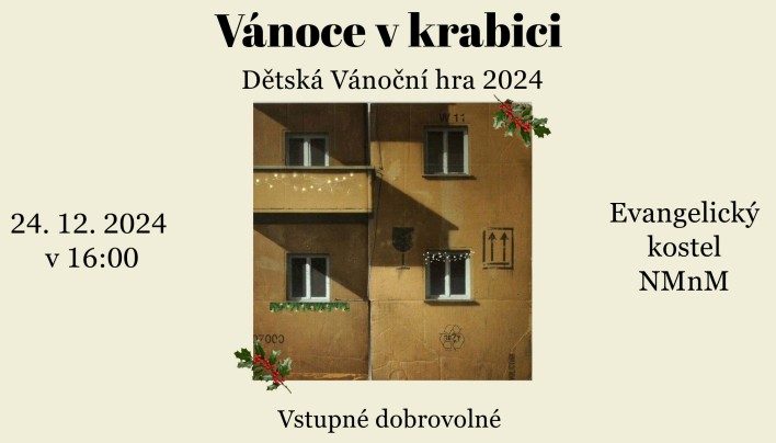 Dětská vánoční hra: Vánoce v krabici