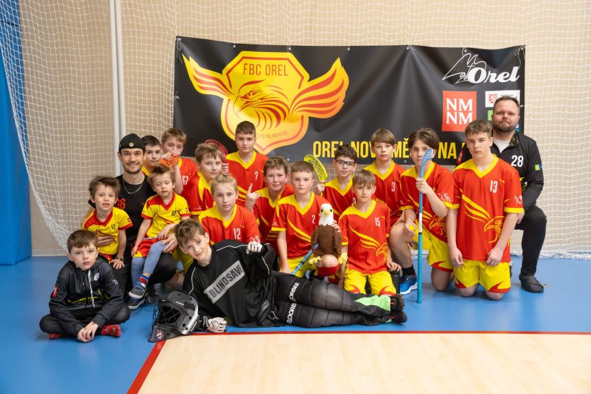 FLORBAL – MLADŠÍ ŽÁCI, domácí turnaj OFL (10. 1. 2026)
