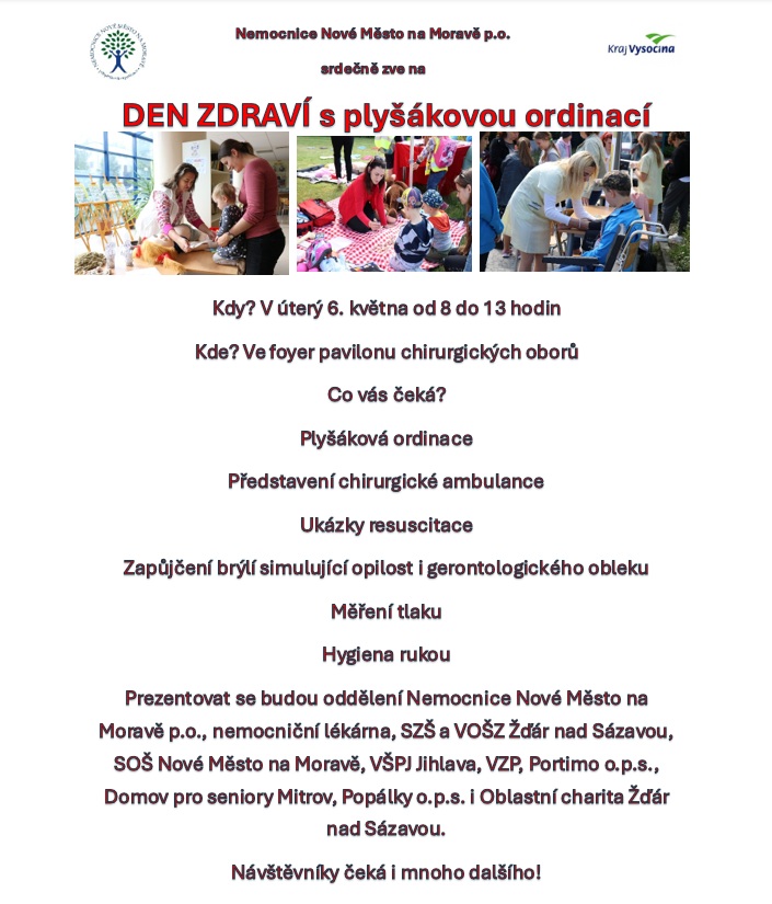 Den zdraví s plyšákovou ordinací