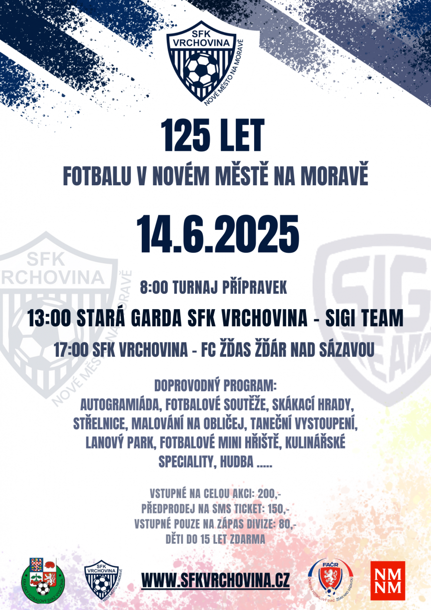 125 let SFK Vrchovina