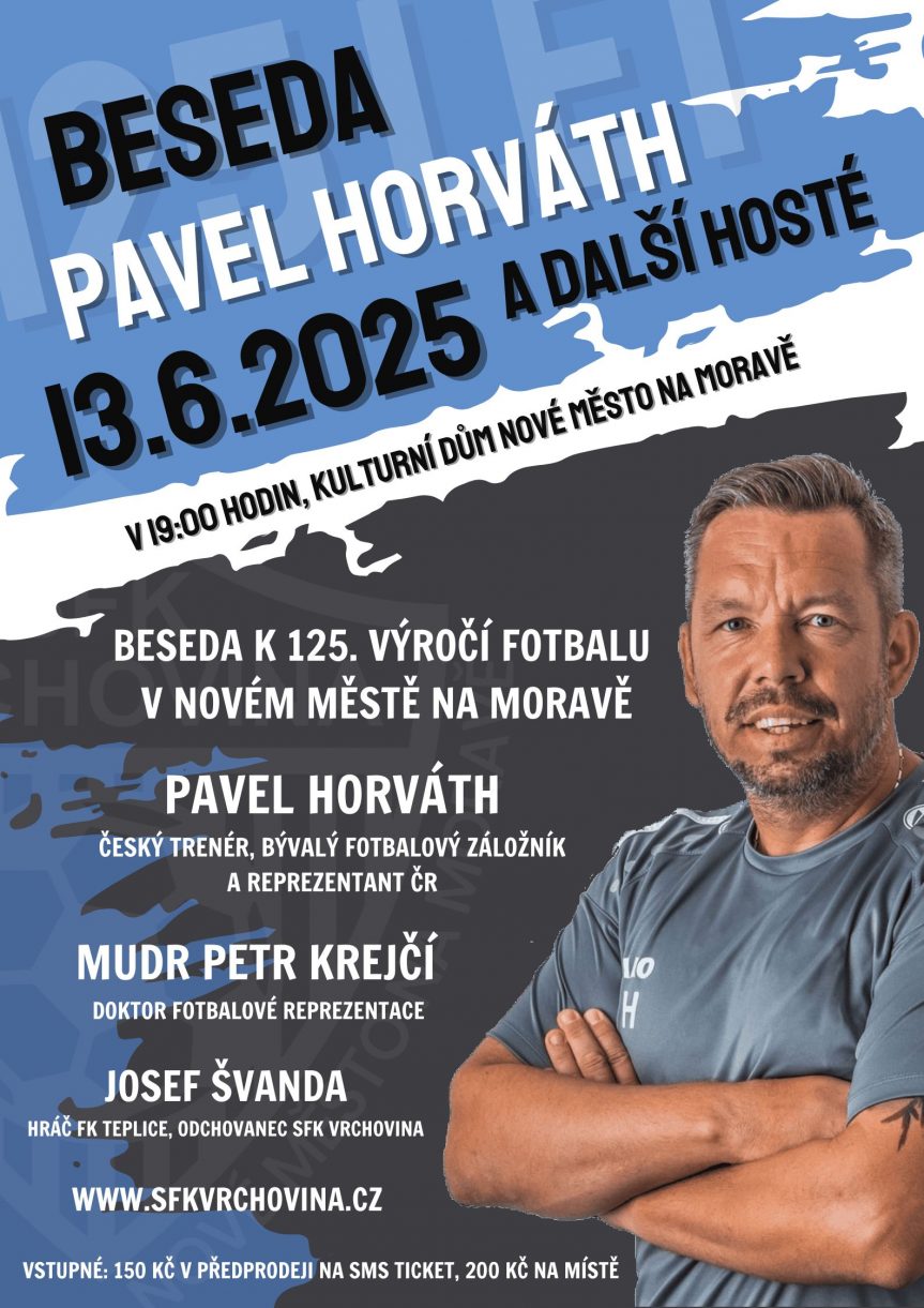 Fotbalová beseda s Pavlem Horváthem