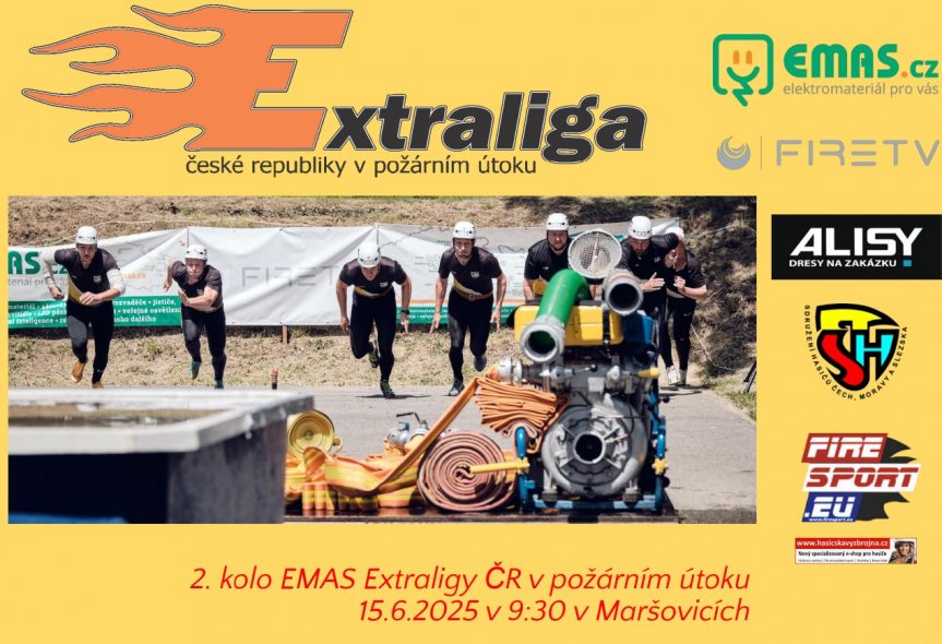 EMAS Extraligy ČR v požárním útoku – 2. kolo