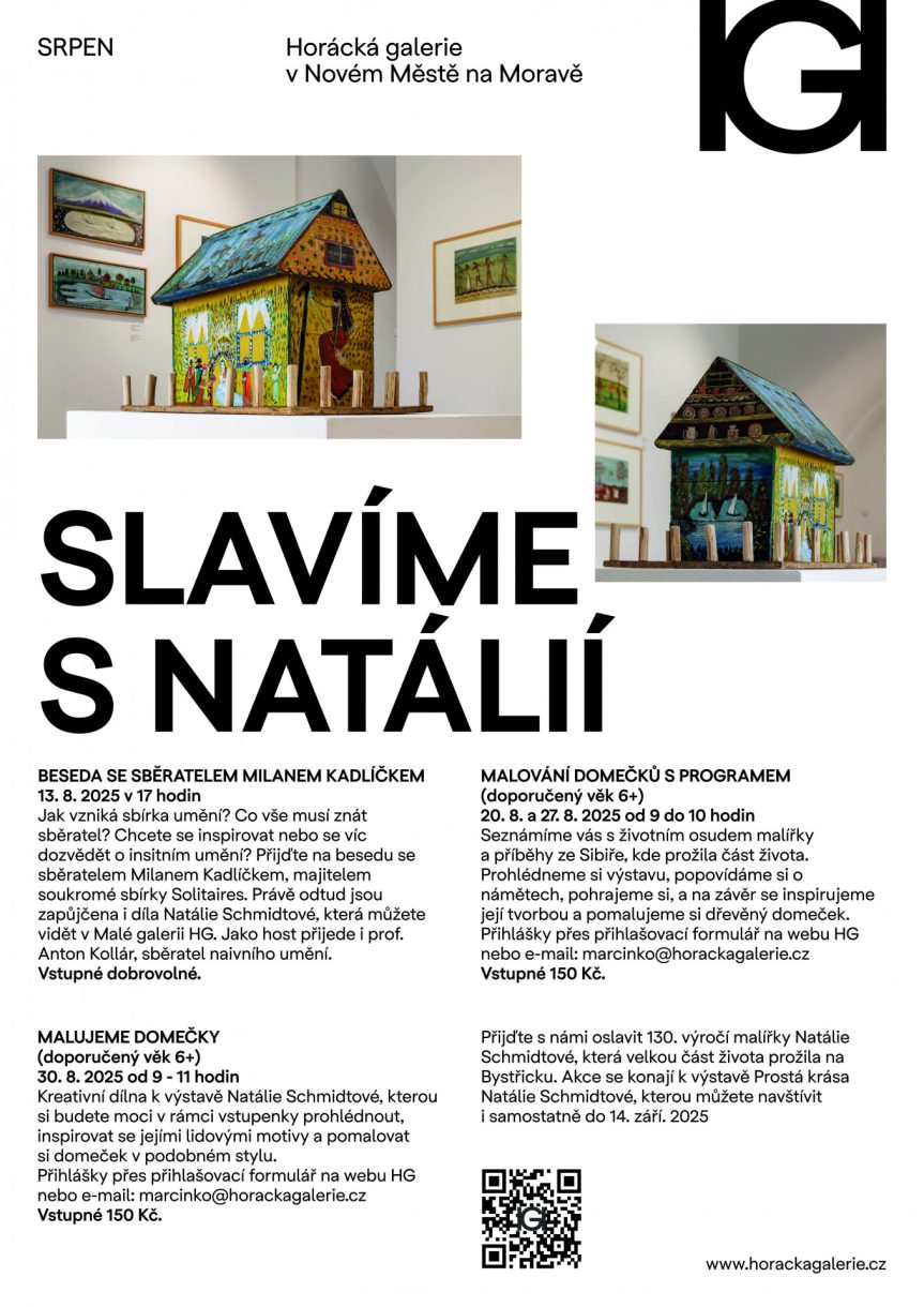 Slavíme s Natálií: Malujeme domečky (doporučený věk 6+)