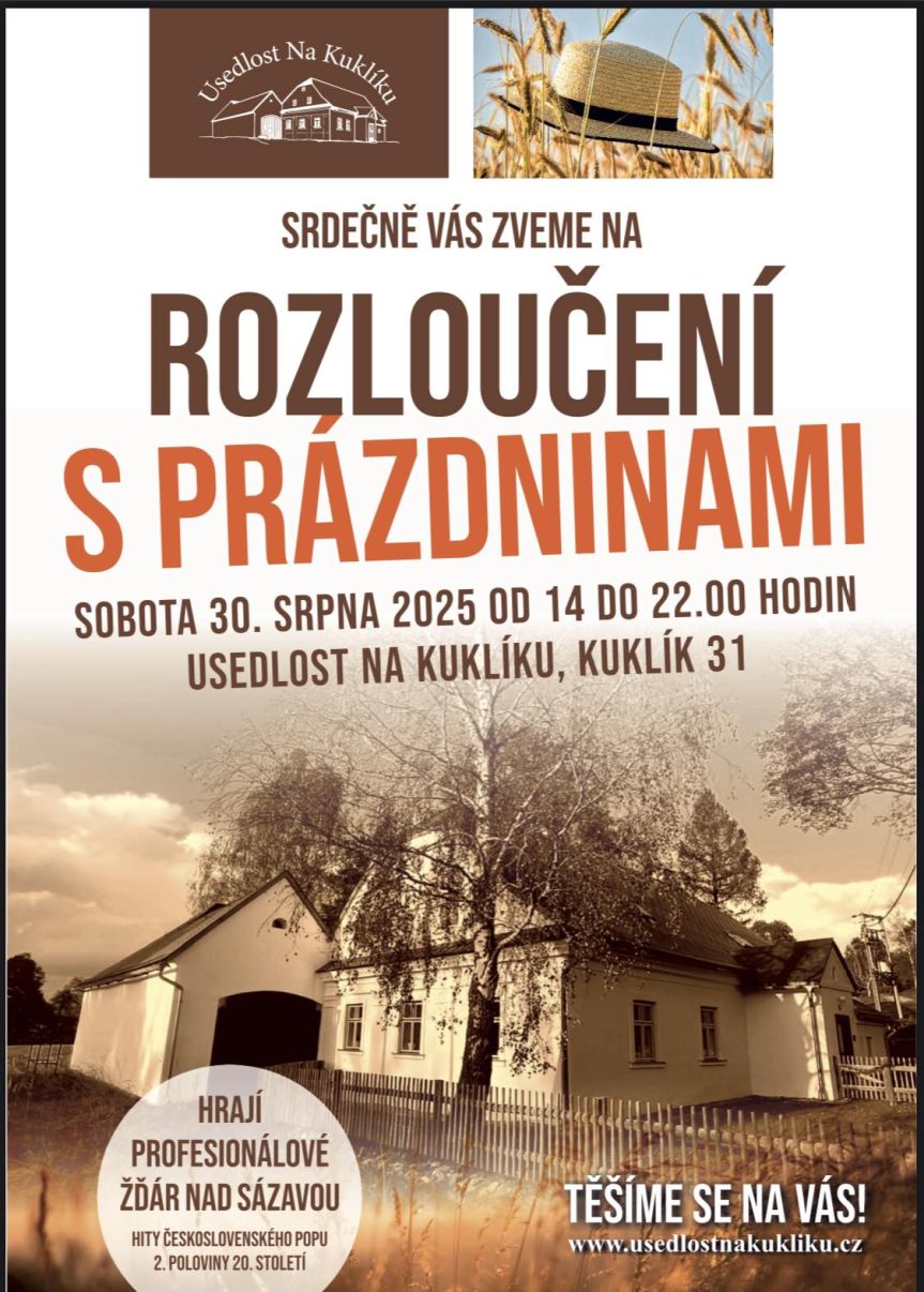 Rozloučení s prázdninami na Kuklíku