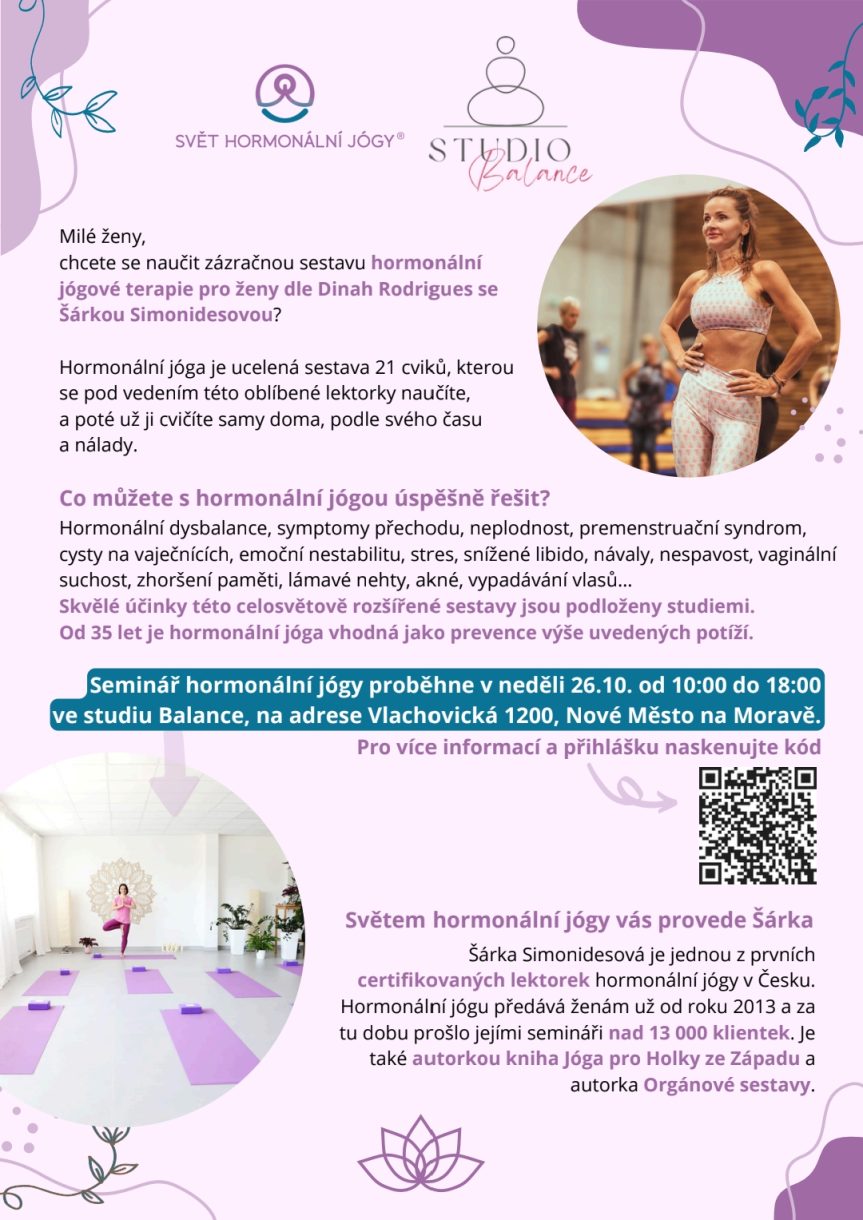Seminář hormonální jógy