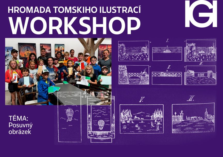 Workshop přímo ve výstavě – výroba pohyblivého papírového obrázku