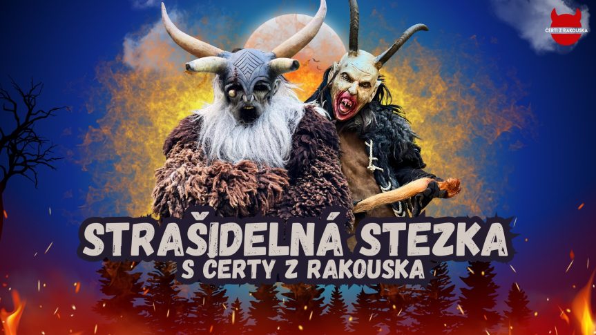 Strašidelná stezka s Čerty z Rakouska v Novém Městě na Moravě