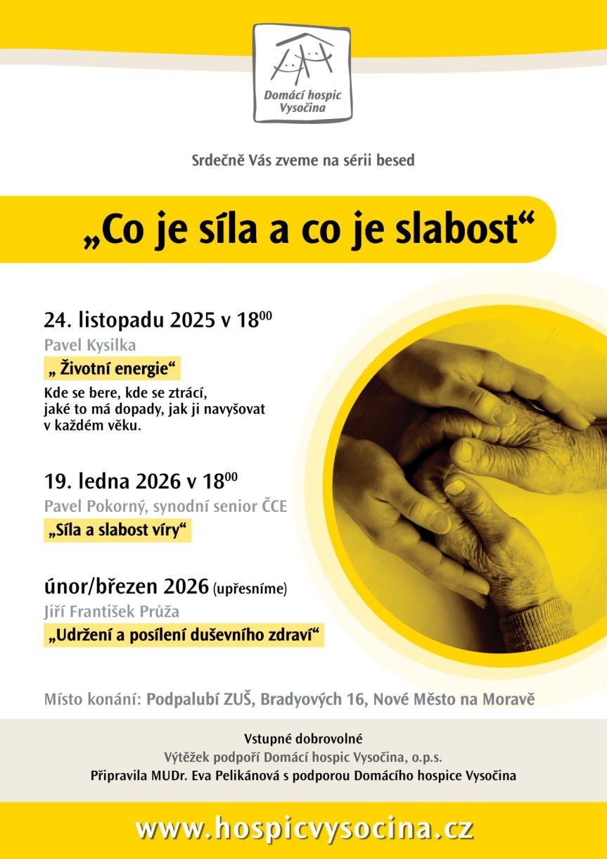 Beseda „Síla a slabost víry“