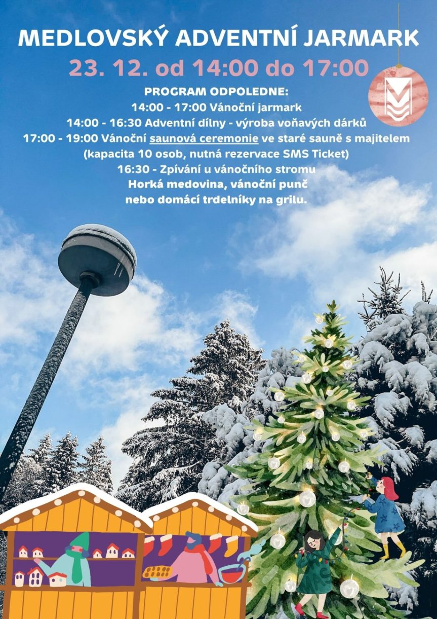 Medlovský adventní jarmark na Medlově