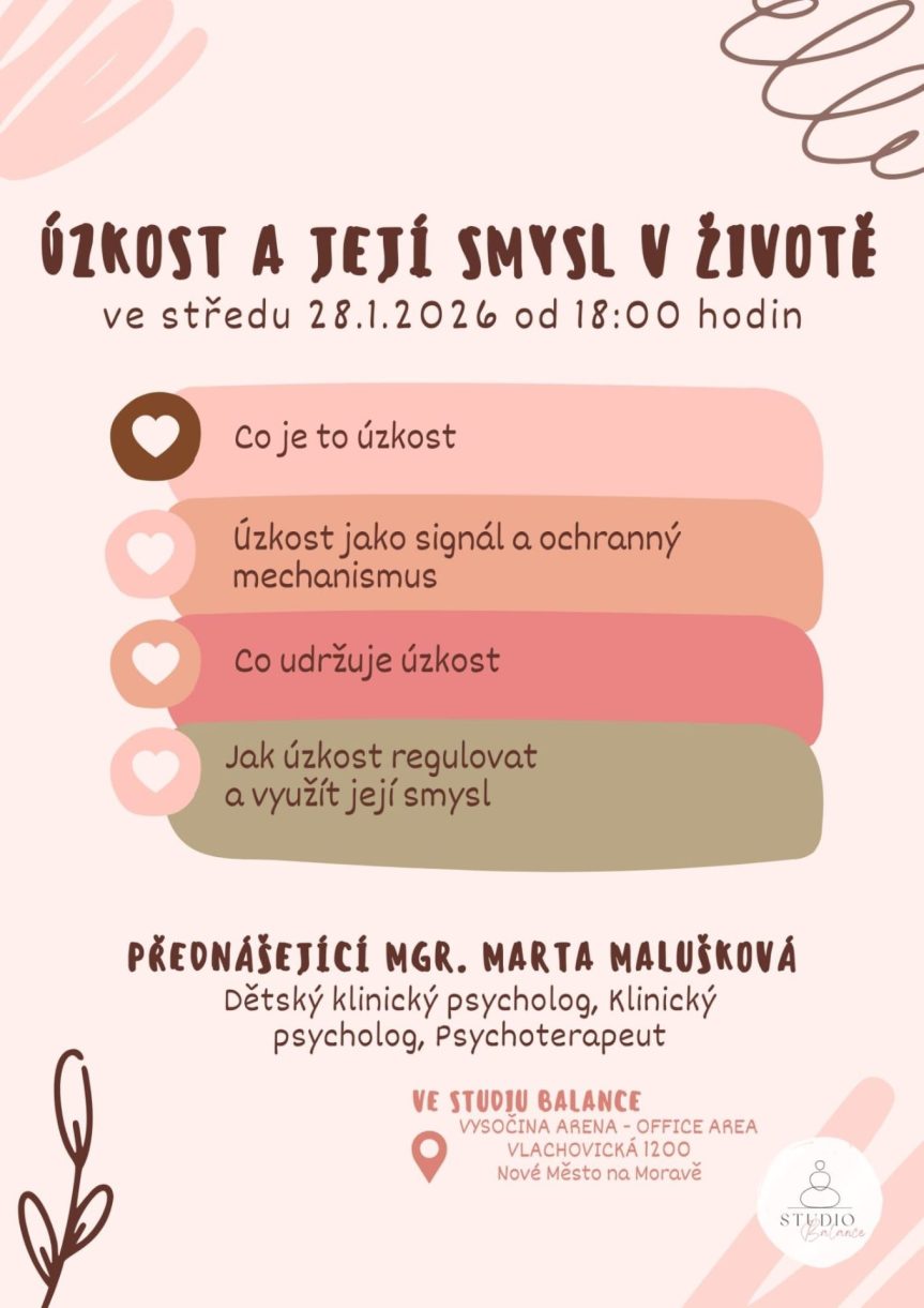 Úzkost a její smysl v životě