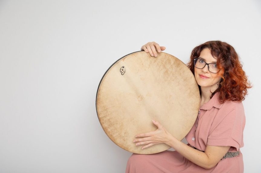 Muzikoterapeutická relaxace pod vedením Martiny Tatíčkové