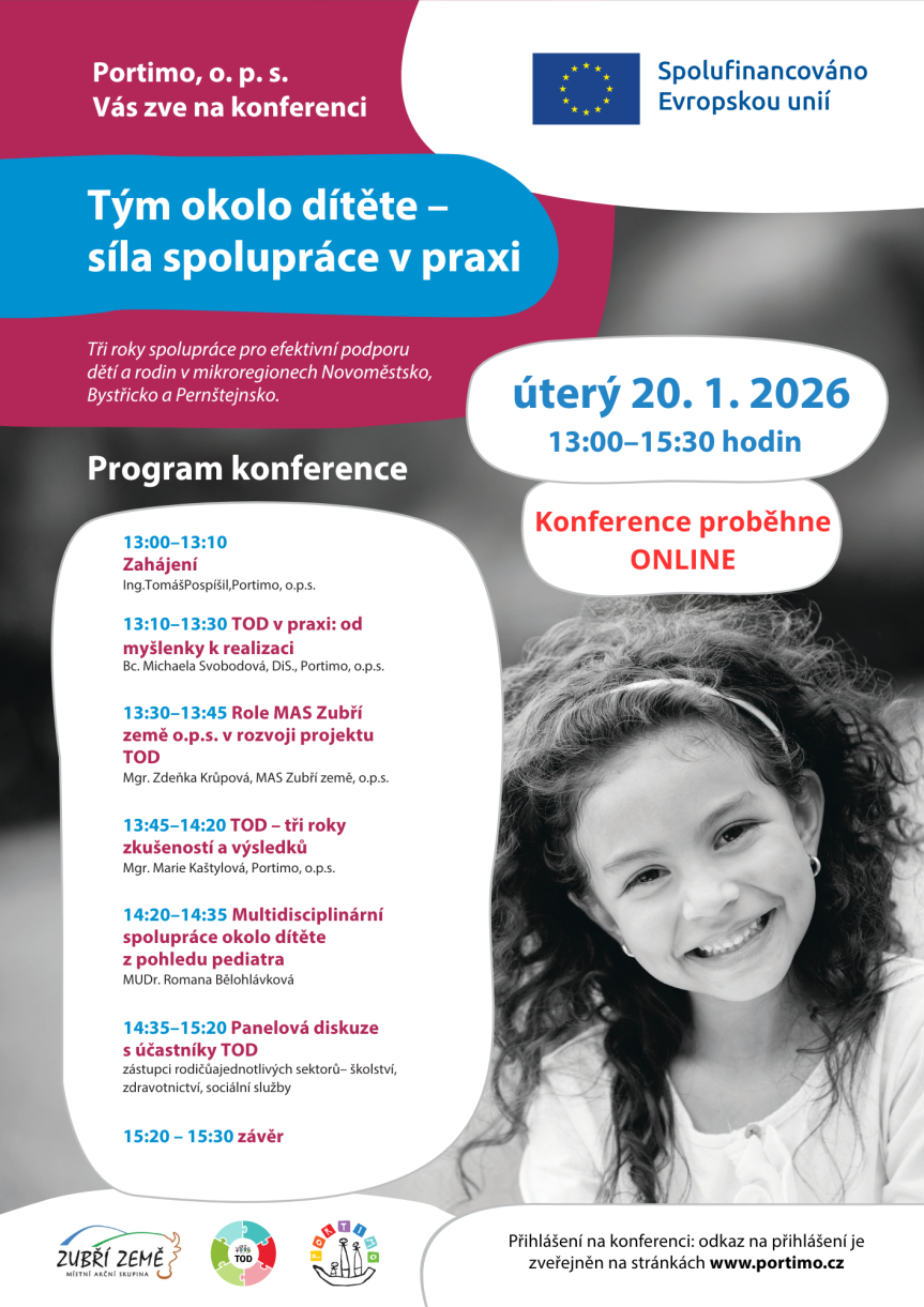 Online konference Tým okolo dítěte – síla spolupráce v praxi