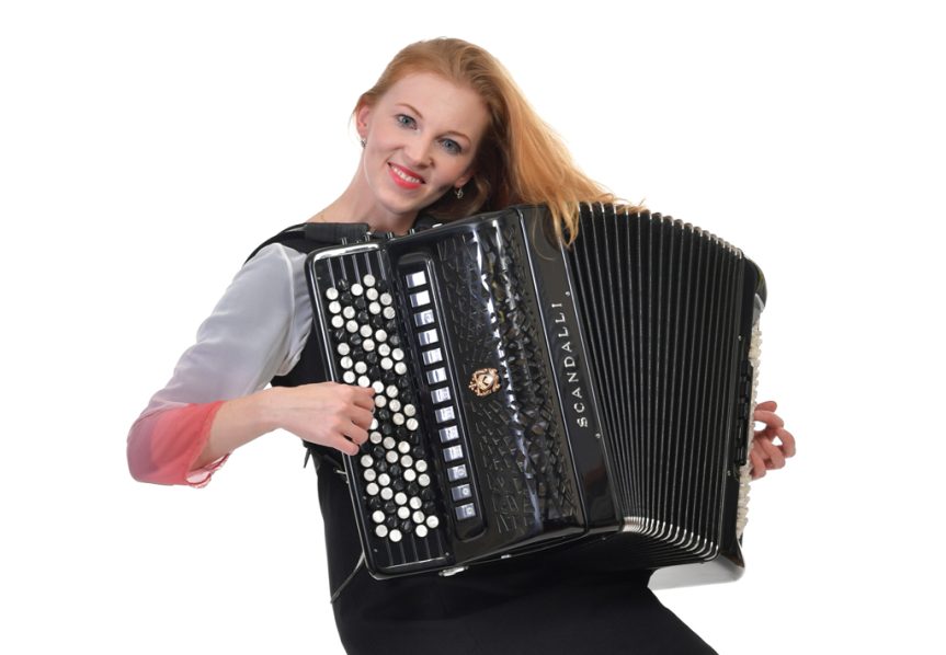 Koncert akordeonistky Jitky Baštové – Andělské variace s Mozartem