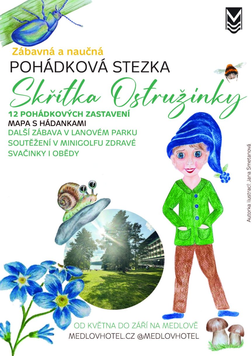 Pohádková stezka skřítka Ostružinky na Medlově
