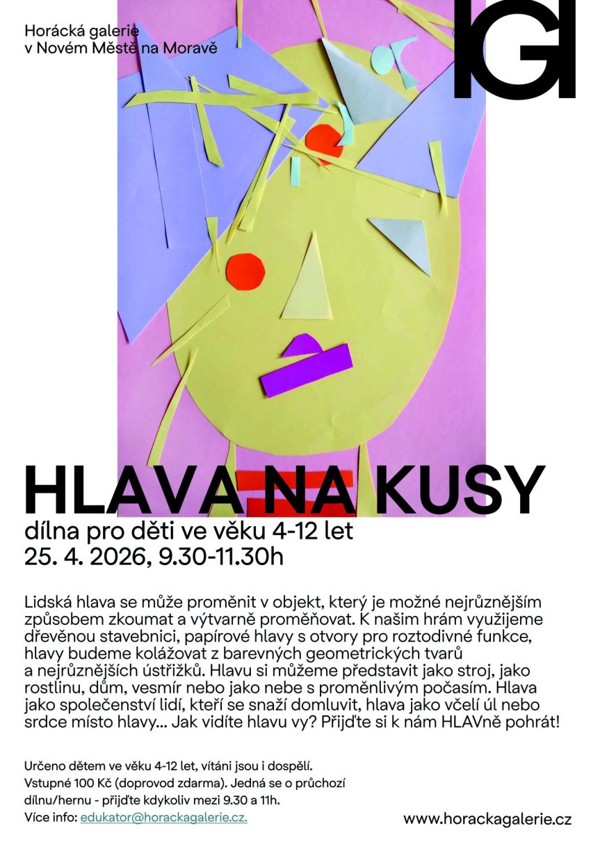 HLAVA NA KUSY dílna pro děti ve věku 4-12 let