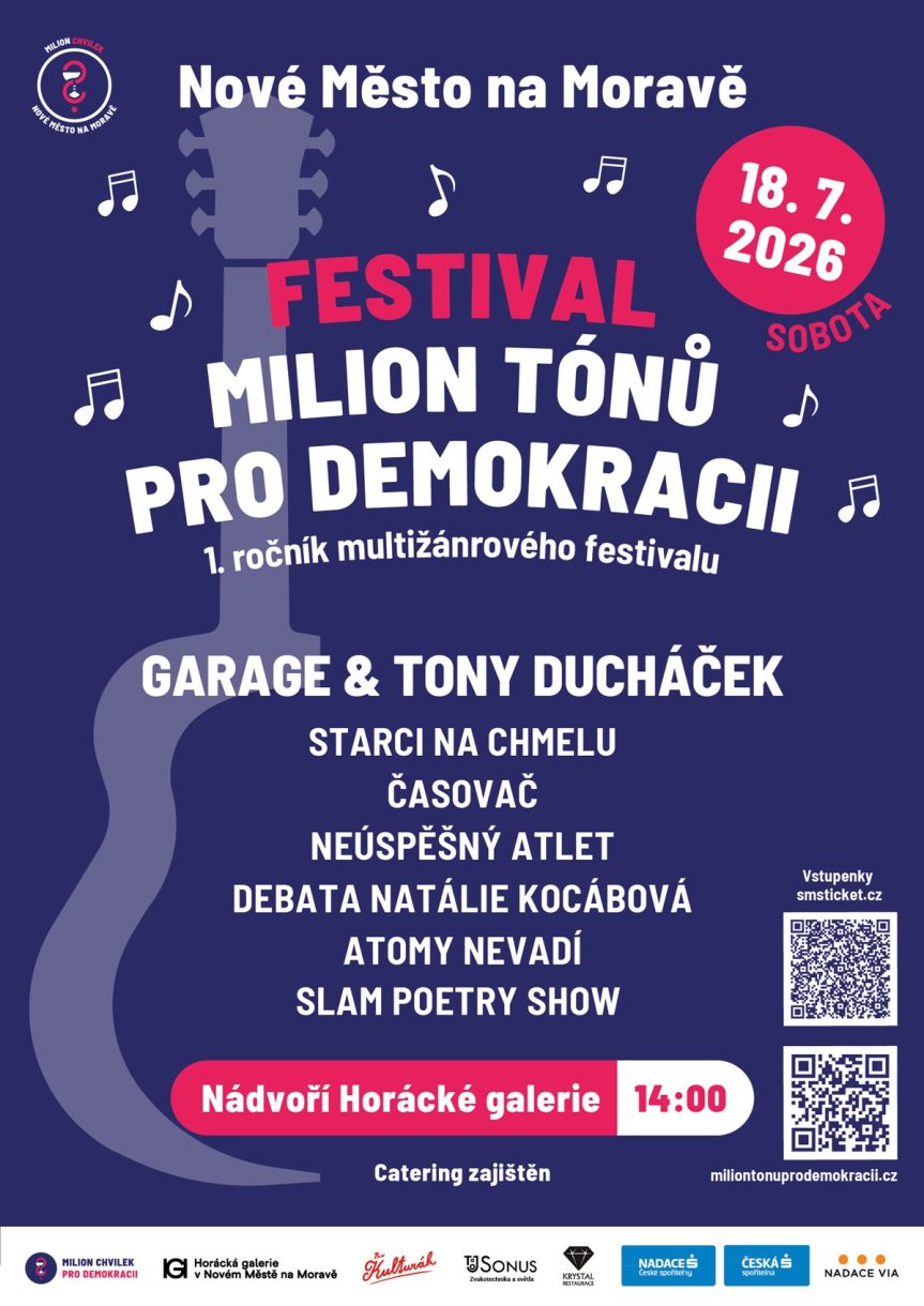 Multižánrový festival Milion tónů pro demokracii