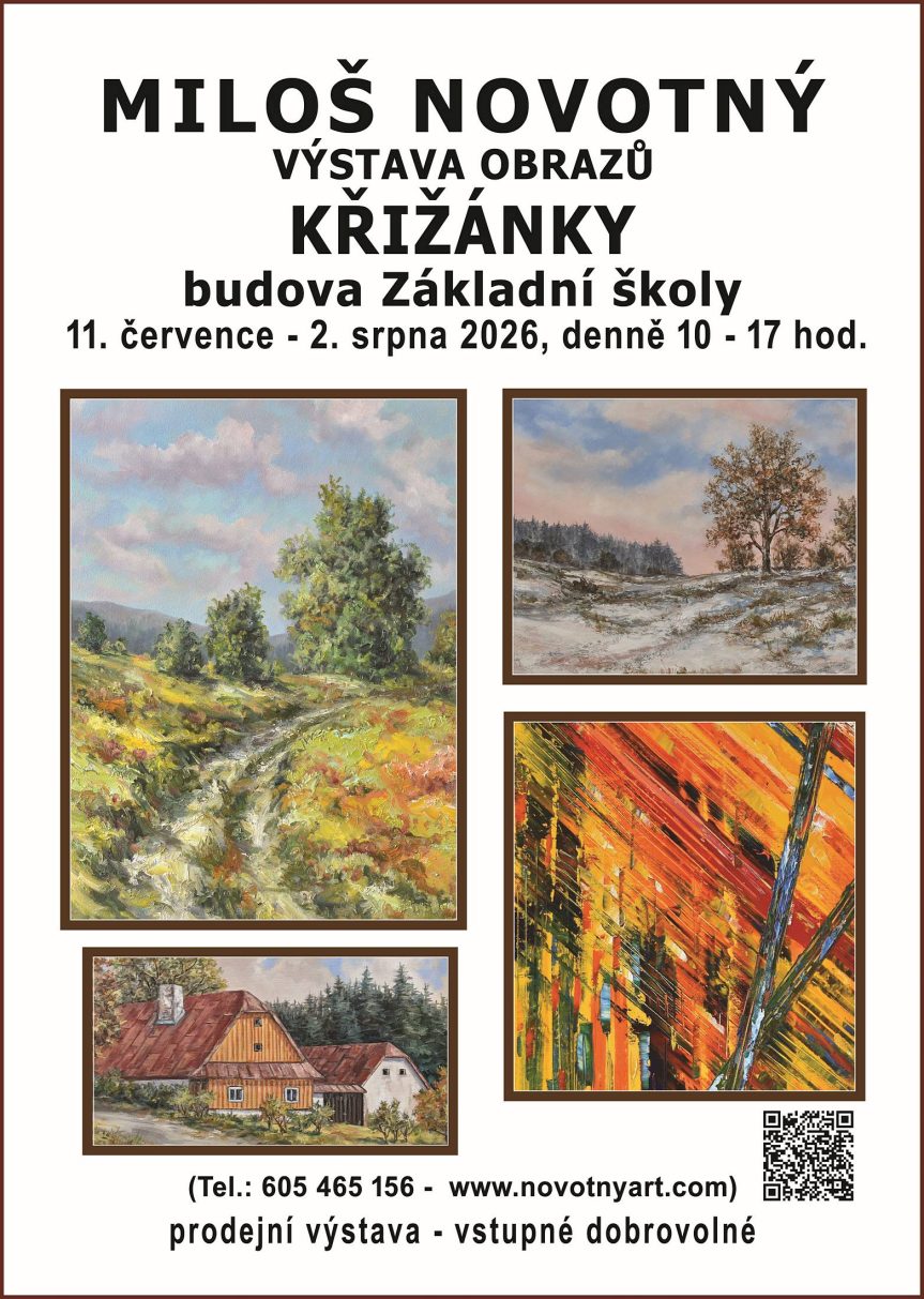 Miloš Novotný – OBRAZY: krajina Vysočiny v mnoha podobách