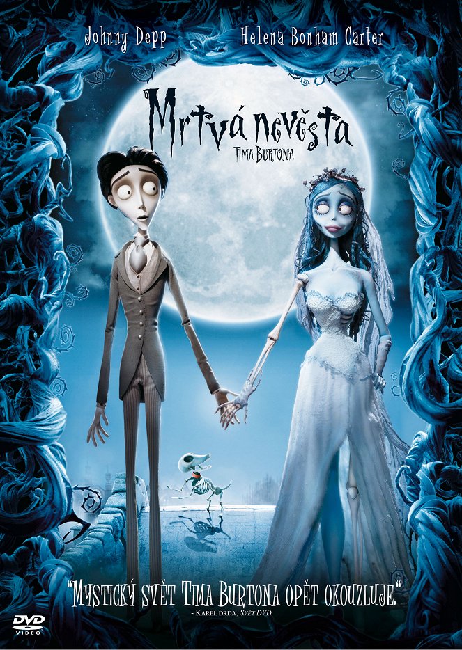 Mrtvá nevěsta Tima Burtona