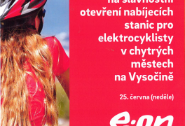 Slavnostní otevření elektro nabíjecí stanice E.ON